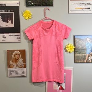 Lulu Lemon Athletica swiftly tech short-sleeve shirt with other designs :)